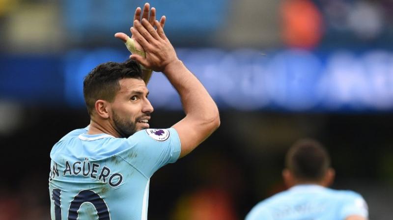 Aguero has been with City since 2011 and memorably scored the goal that clinched the title on the last day of the season in 2012 at the expense of city rivals Manchester United. (Photo: AFP)