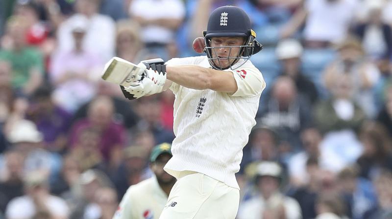 Buttler, returning to the England Test side after two years, scored 67 and 80* against Pakistan in the first and second Tests respectively. (Photo: AP)