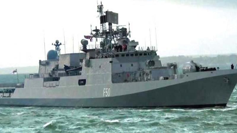 The two Indian ships were in the region as part of an overseas deployment.