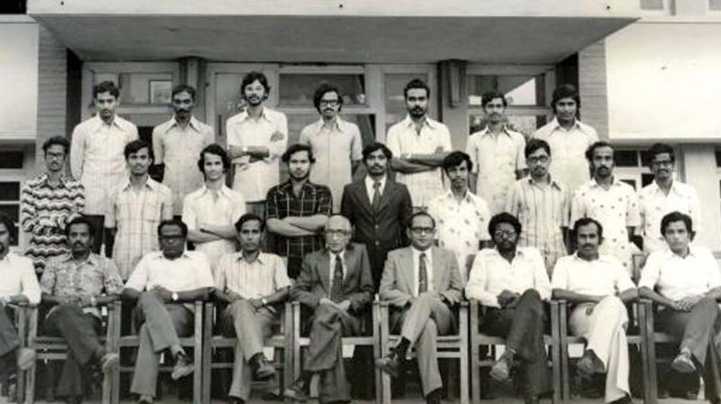 The 29th batch of MITs aeronautical engineering students which passed out in 1980.
