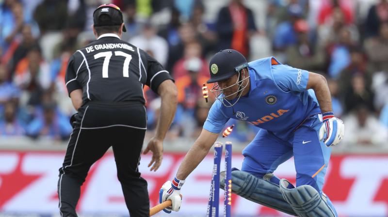 \Was lucky to get a direct hit from the outfield\: Guptill on MS Dhoni run out