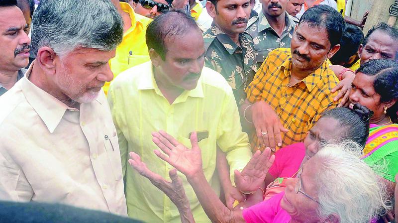 State failed to provide relief to flood-hit: Chandrababu Naidu