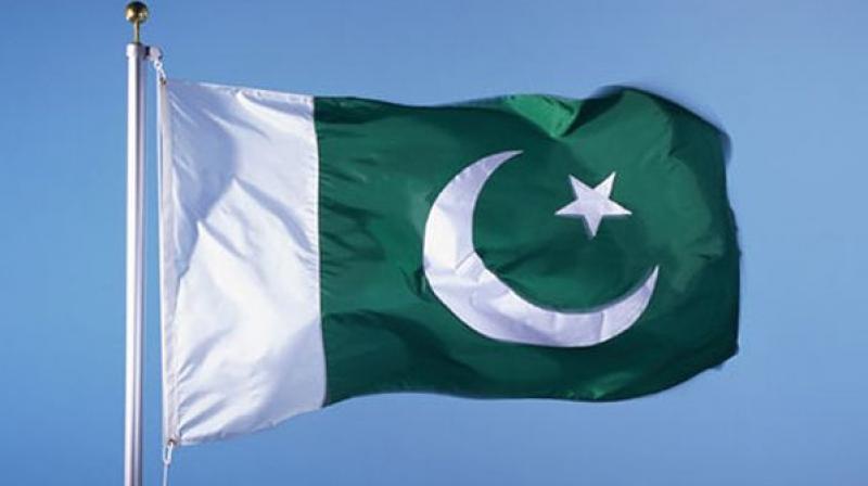 Pakistan flag.