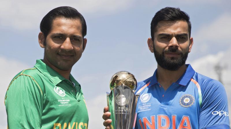 Arch-rivals and Asian neighbours, India and Pakistan square off in the ICC Champions Trophy 2017 final at The Oval on Sunday. (Photo: AP)