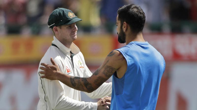 India consolidated their position as number one ranked Test team as they defeated Steve Smith-led Australia 2-1 in the four-match series. (Photo: AP)