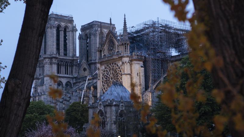 French fire-fighters saved important Notre-Dame treasures