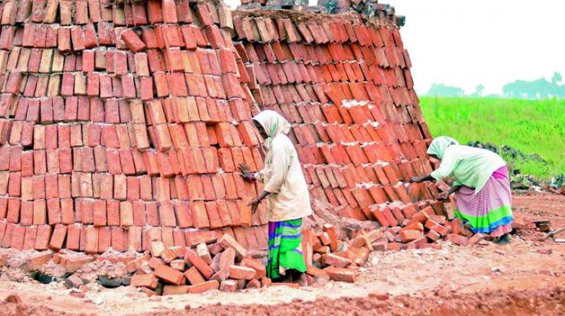 The team rescued all women labourers from a brick kiln, around 100 km away from Hyderabad in Telangana on Friday. The rescued women were brought back to Koraput on Saturday,  the official said.    (Representational image)