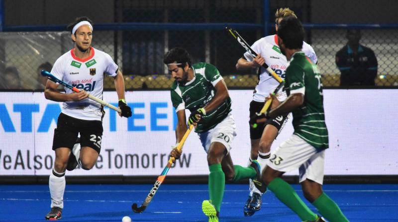 Four-time champions Pakistan are currently placed third in Pool D behind Netherlands and table-toppers Germany and they need at least a draw against the Dutch to avoid early ouster from the tournament. (Photo: AFP)