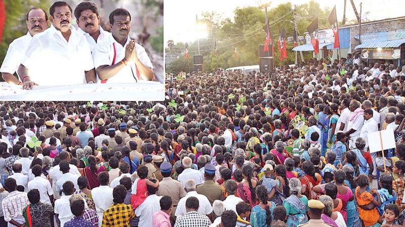 TTV Dhinakaran trying to help DMK win polls, says Edappadi K Palaniswami