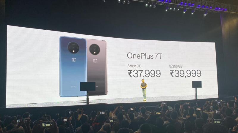 OnePlus launches the OnePlus 7T in India, starting at Rs 37,999
