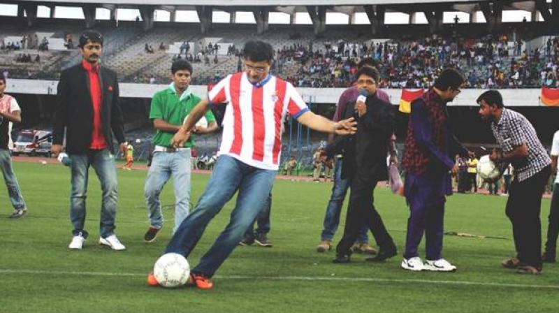 BCCI president-elect Sourav Ganguly is also the face of Indian Super League