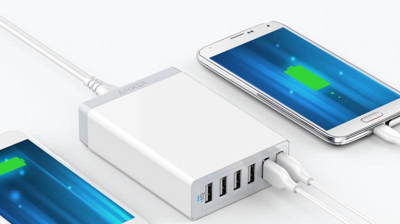 Anker launches its 60W super compact 6 Port USB Wall charger