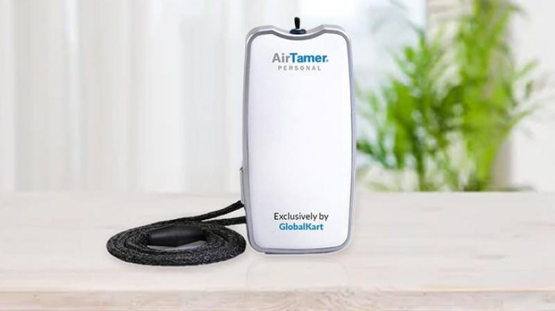 An air purifier that stays with you wherever you go!