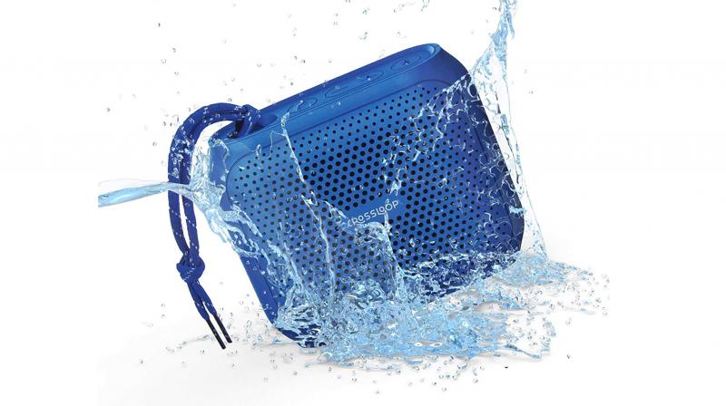 This water-proof Bluetooth speaker can survive all kinds if weather conditions