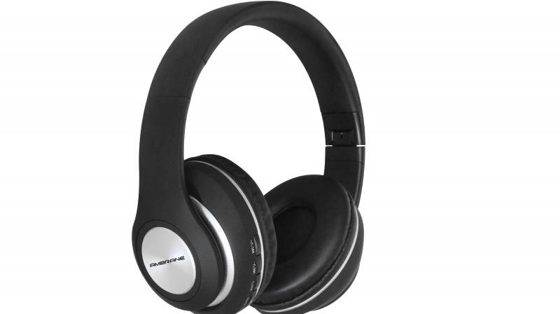 Ambrane launch WH-83 wireless headphones with built-in FM radio and more