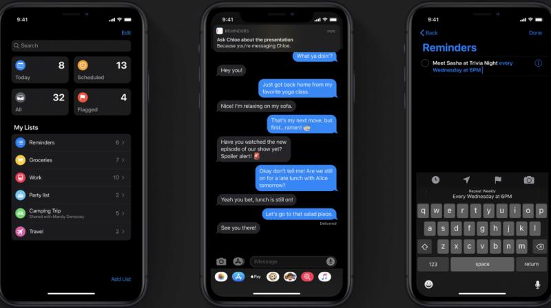 iOS 13 is not all about privacy though, and other changes include aesthetic ones like the new Dark Mode that utilises the OLED panels on the iPhone 11 Pro and Pro Max.