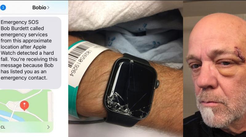 Apple watch saves Bikerâ€™s life after accident