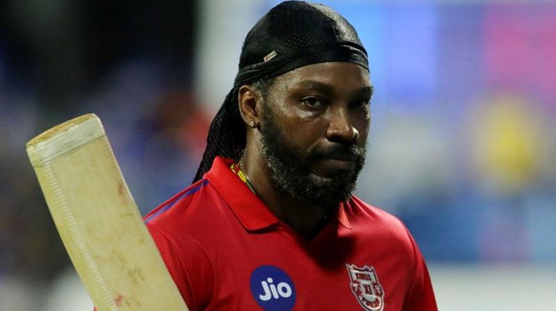Gayle did not take the field during Mumbai Indians successful run chase and KXIP coach Sridharan Sriram also said the Jamaican needs to be monitored over the next few days. (Photo: BCCI)