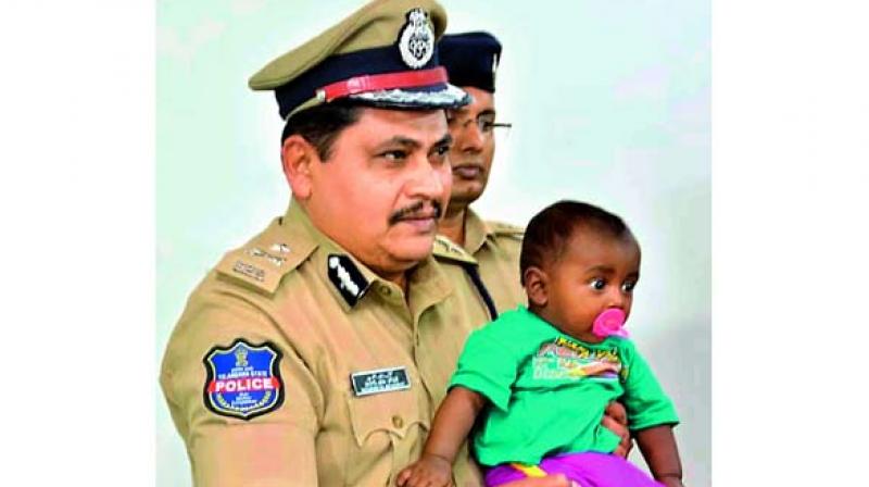 Hyderabad: Cops rescue 6-month old baby from kidnappers