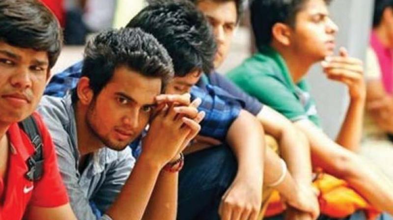 Public exams for class 5 & 8: College students protest
