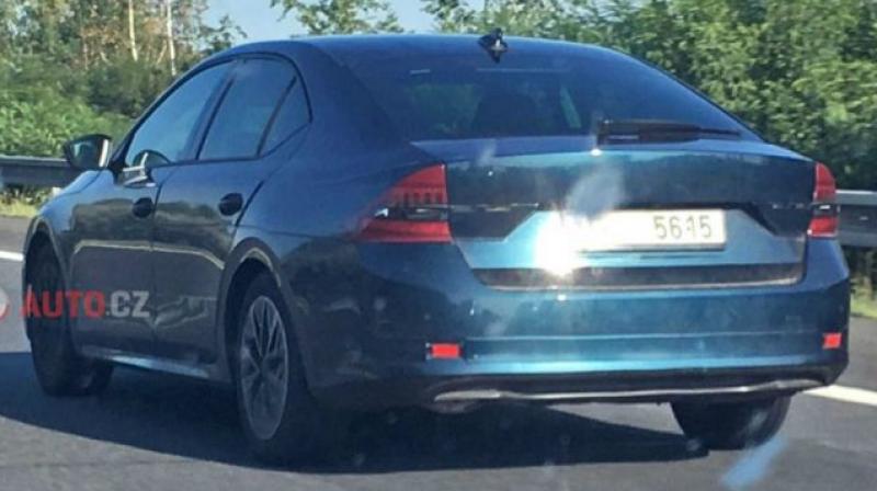 Next-gen Skoda Octavia spied for the first time in sedan form
