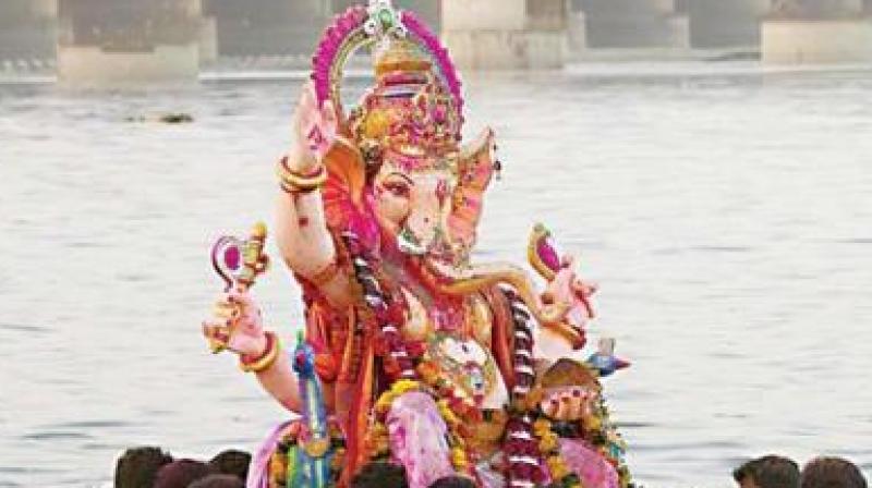 Hyderabad: Green Ganeshas fail to take off as people seek flashy PoP idols