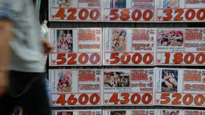 Maori Tezuka, a former opera singer who made her debut in Japan’s flourishing “silver porn” industry at a sprightly 71. (Photo: AFP)