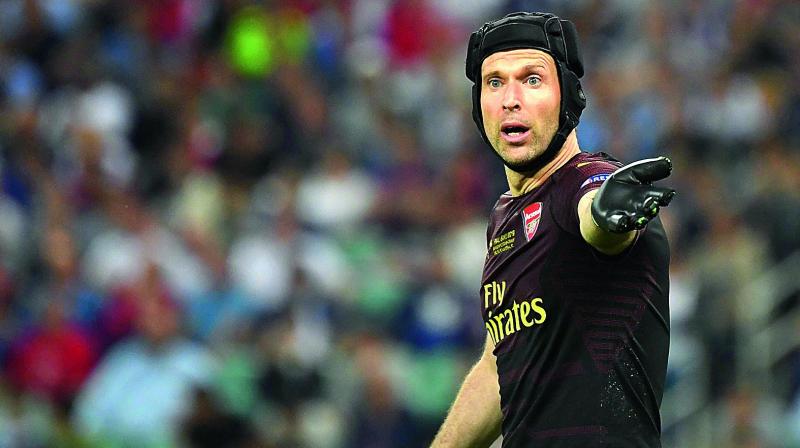 Arsenalâ€™s Petr Cech  has no regret on retirement