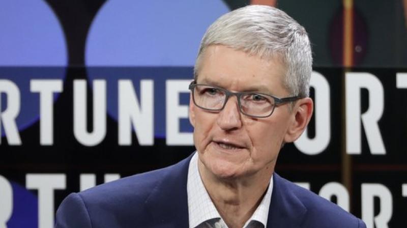 Apple CEO Tim Cook speaks during The Fortune CEO Initiative 2018 Annual Meeting, Monday, June 25, 2018, in San Francisco. (AP Photo/Marcio Jose Sanchez)