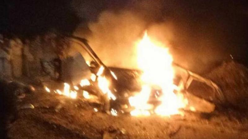 Police said ten persons had sustained injuries in the explosion, which is suspected to be an act of terrorism and comes ahead of the February 4 polls. (Photo: Twitter)