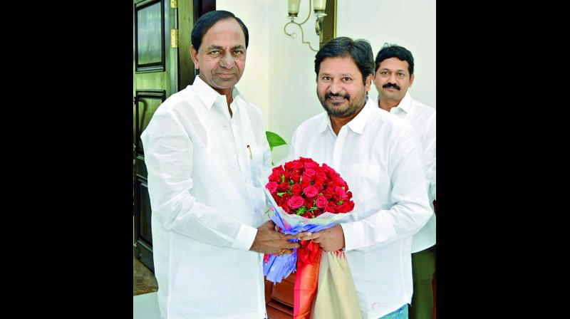 N Shankar thanks KCR