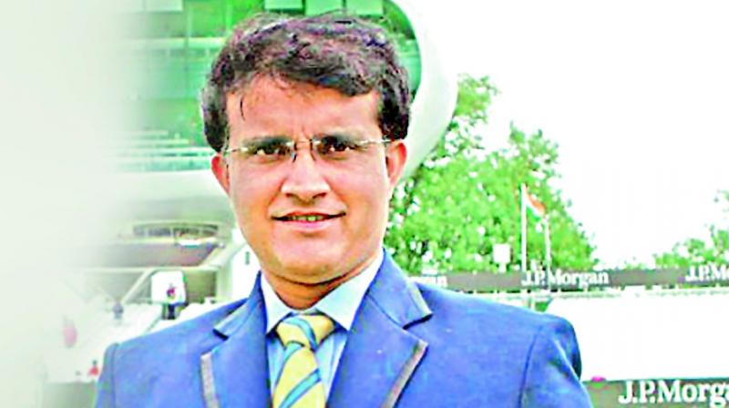 Sourav Ganguly has to work at breakneck speed