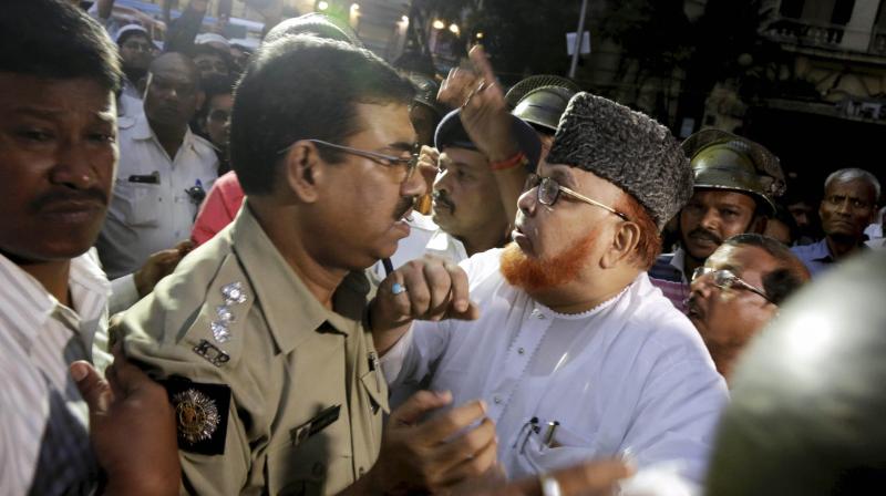 Maulana Noor-ur Rehman Barkati, who was sacked as the Shahi Imam of Tipu Sultan Masjid. (Photo: PTI)