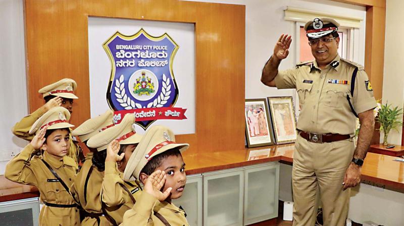 Bengaluru police chiefs for a day