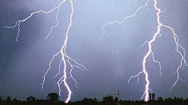 Thirty-two people have died in lightning strikes in different parts Bihar, which has been receiving intermittent rain over the past few days. (File photo/Representational)