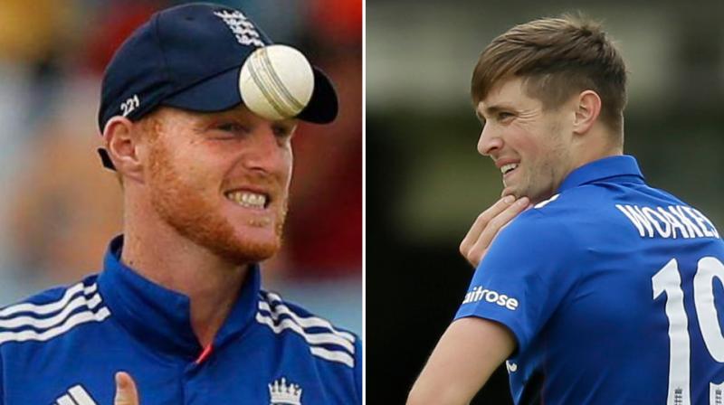 Stokes and Woakes were sidelined for the first two games of the five-match series, both won by England, due to injury (Photo: AFP)