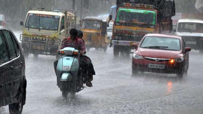 Experts say the GHMC must look for a parallel stream along the road for the water to seep in. Also high grade bitumen (M30, M35) if used can help water seepage.  Rainwater is the main source of groundwater recharge.(Representational image)