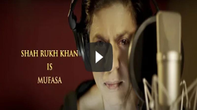 Shah Rukh Khan as Mufasa shares new teaser of \The Lion King\; watch here