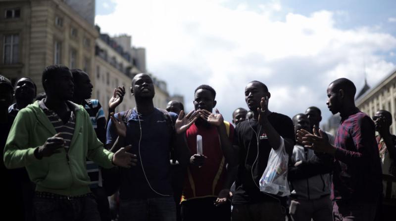 Nearly 40 people detained during migrant rally in Paris: Police