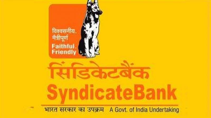 Shares of Syndicate Bank were trading at Rs 38.45 apiece on the BSE, down 0.13 per cent.