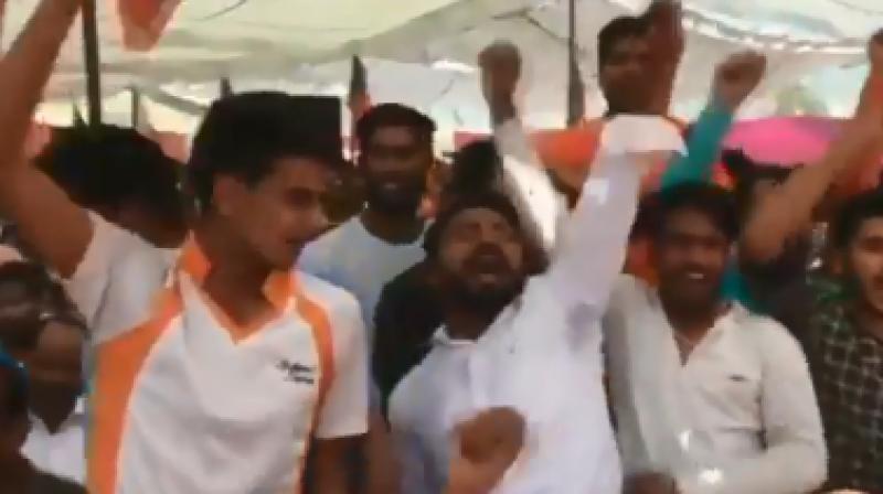 Watch: Dadri mob accused attend, cheer at Yogi Adityanath\s rally