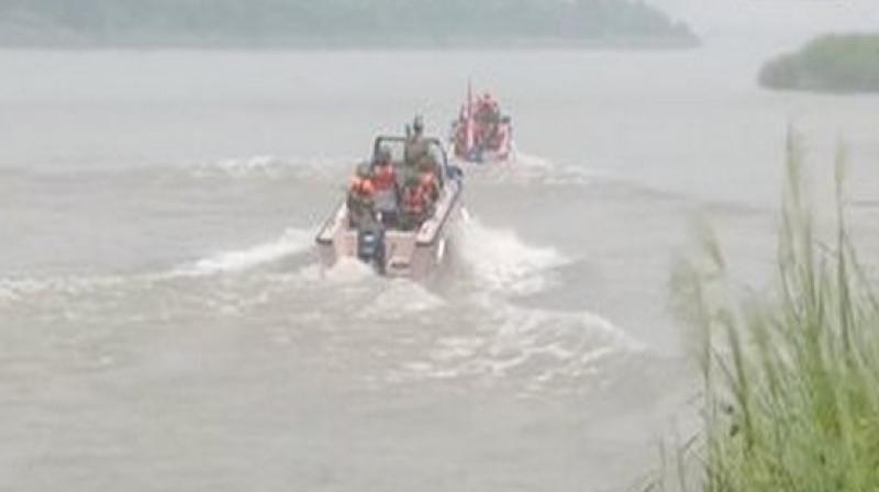 Chenab river under constant patrolling of BSF to prevent infiltration