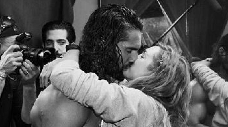 WWE stars Becky Lynch-Seth Rollins put fullstop on their dating rumours with kiss