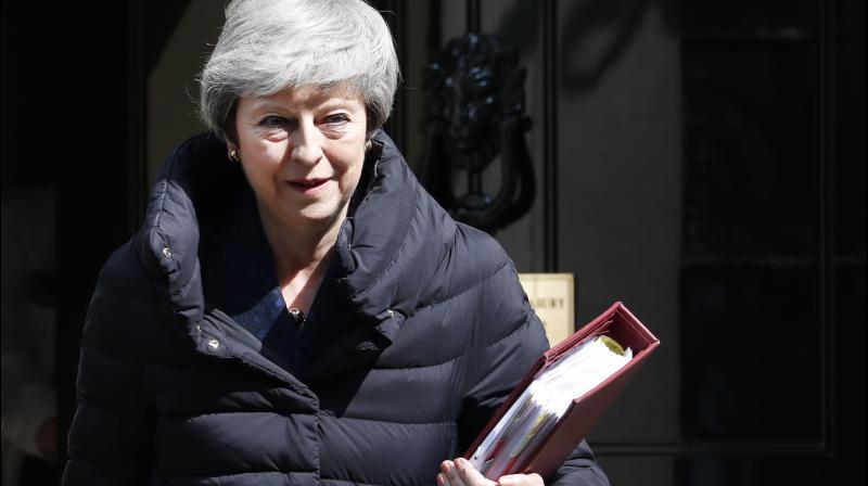 The Telegraph said a source in Mays office denied there had been a meeting to discuss a second EU referendum. (Photo:AP)