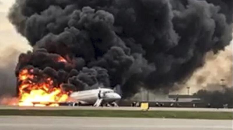 Pilot confirms lightning led to emergency landing in deadly plane blaze in Russia