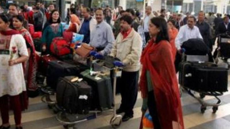Of these, three were scheduled to depart from Rajiv Gandhi International Airport, with one of them to Dammam and another to Pune on Thursday but were cancelled. (Representational image)