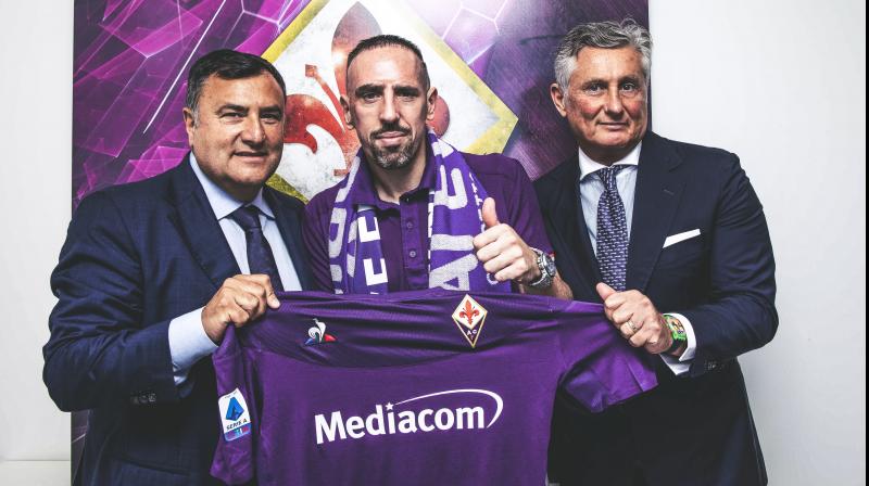Fiorentina confirm Franck Ribery arrival on free transfer