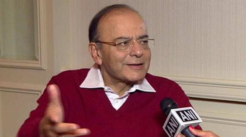 Finance Minister Arun Jaitley, who is in the United States, on Sunday said that the relationship between the two countries was a matureone. (Photo: ANI)
