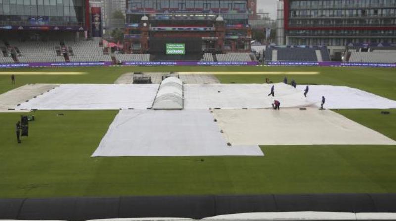 ICC CWC\19: Rain could play spoilsport in India-New Zealand semi-final match