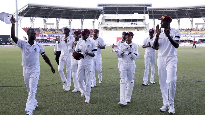 West Indies registered a memorable 2-1 victory in a recently-concluded home Test series against England but skipper Jason Holder does not want to take a break from here as now he is aiming to be the number one cricket team in the world. (Photo: AP)